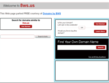 Tablet Screenshot of 8ws.us